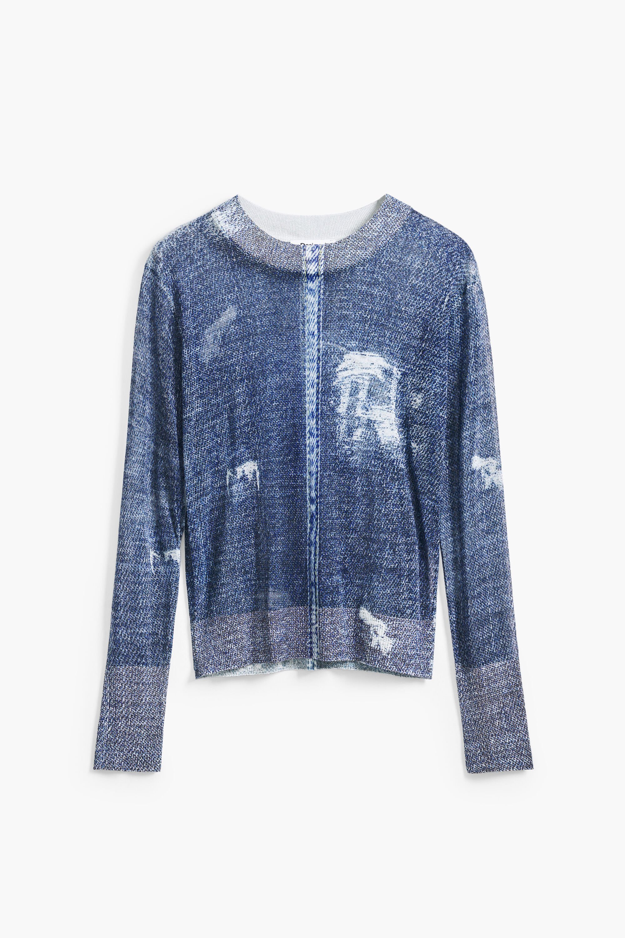 デニム風セーター 女性用 I Desigual.com デニム風セーター 女性用 I Desigual.com