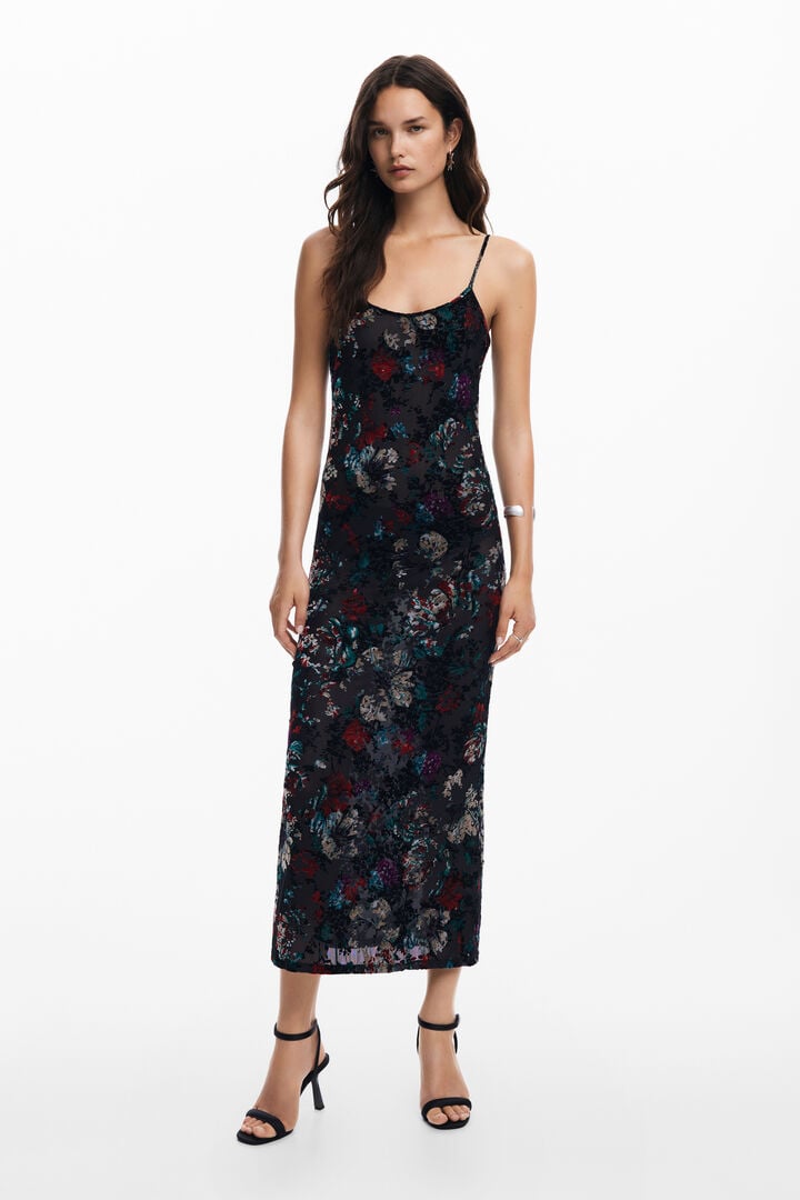 Mesh combo dress | Desigual