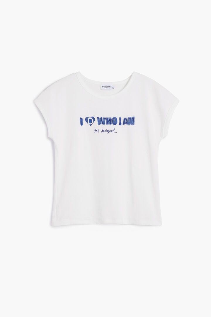 T-shirt Who I Am | Desigual