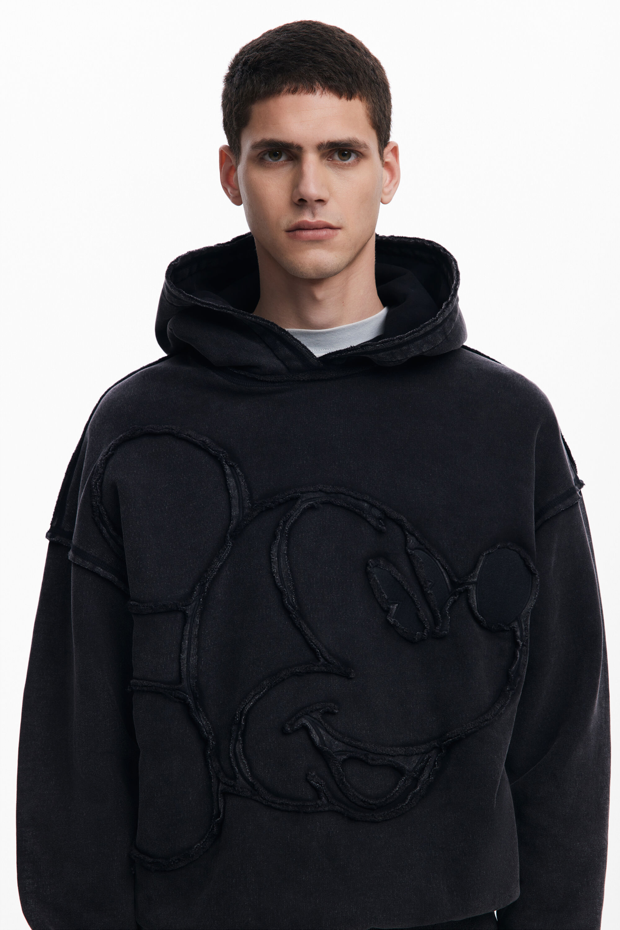 Mickey Mouse™ patch sweatshirt men's I Desigual.com