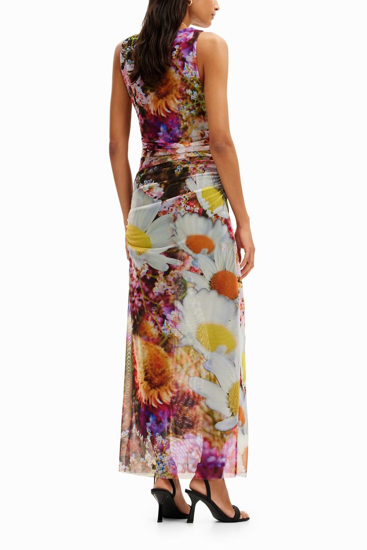 Floral midi dress | Desigual