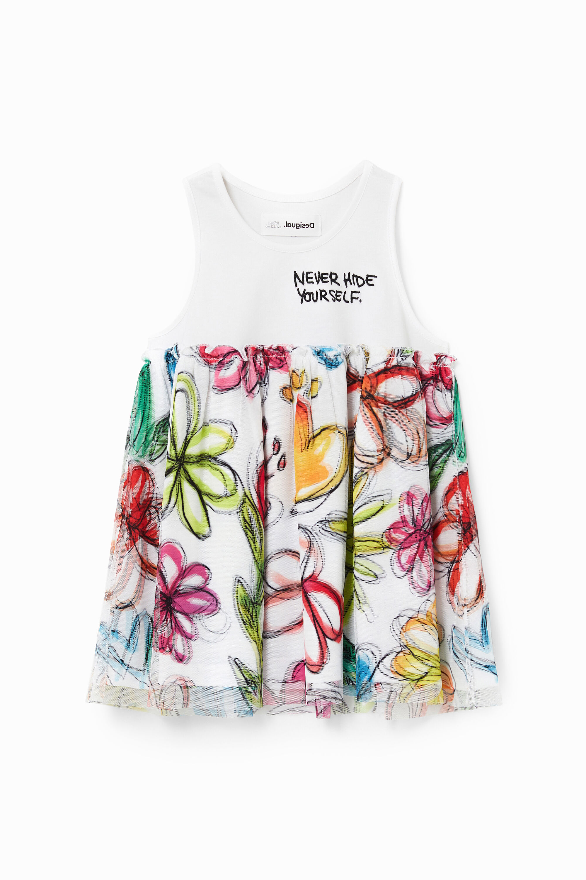 Camiseta bimateria tirantes