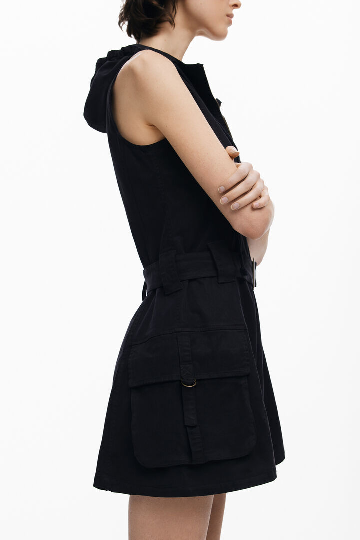 Utility dress with hood | Desigual