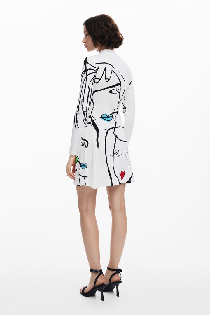 Face print dress | Desigual