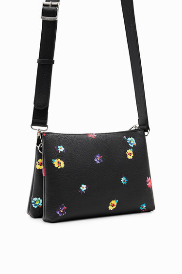 Petit sac à bandoulière fleurs | Desigual