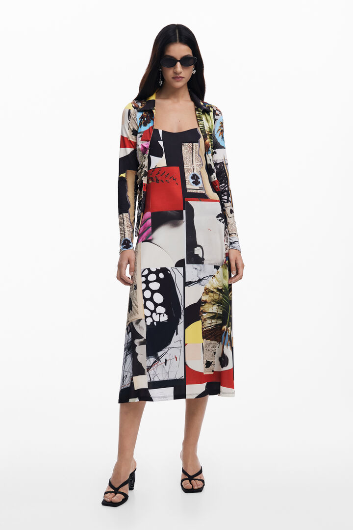 Dress designed by Mr. Christian Lacroix | Desigual
