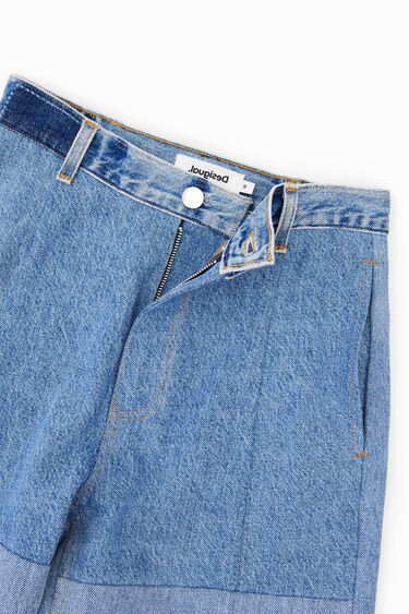 Maitrepierre Wide-leg upcycled jeans | Desigual