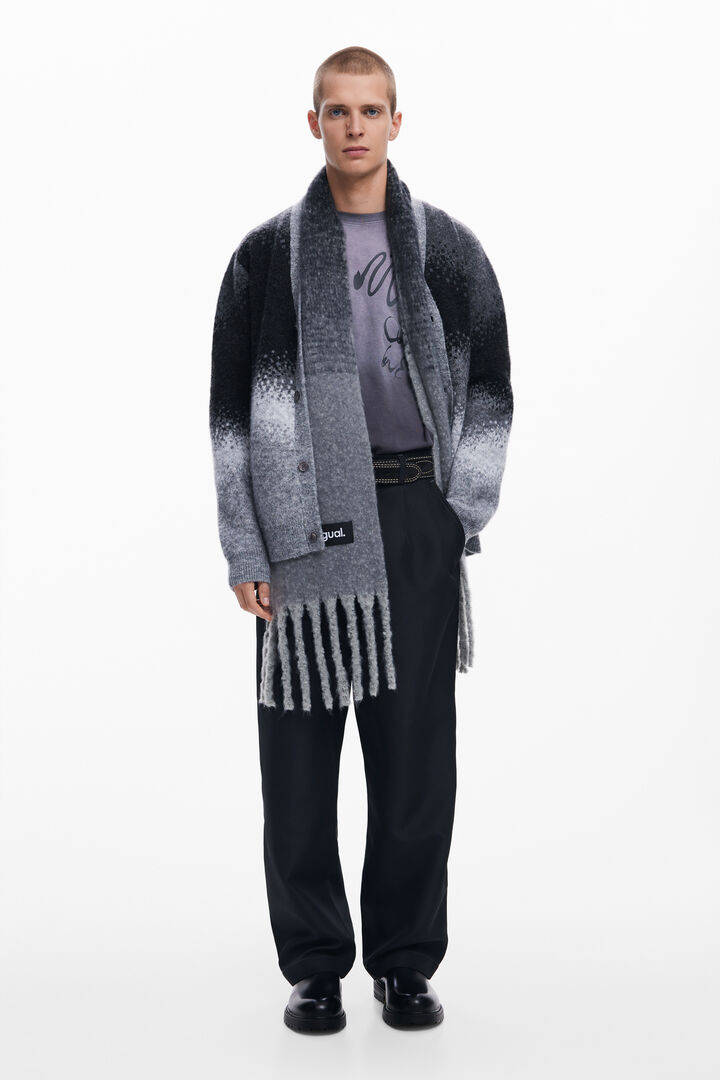 Ombre knit cardigan | Desigual