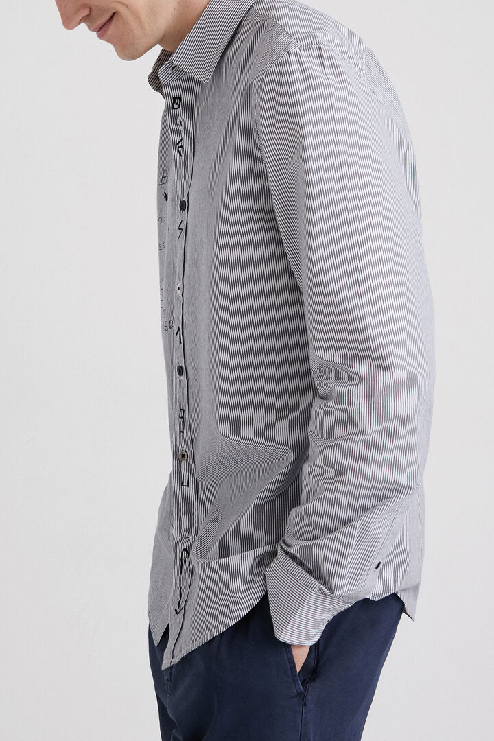 Long-sleeve symbol shirt | Desigual