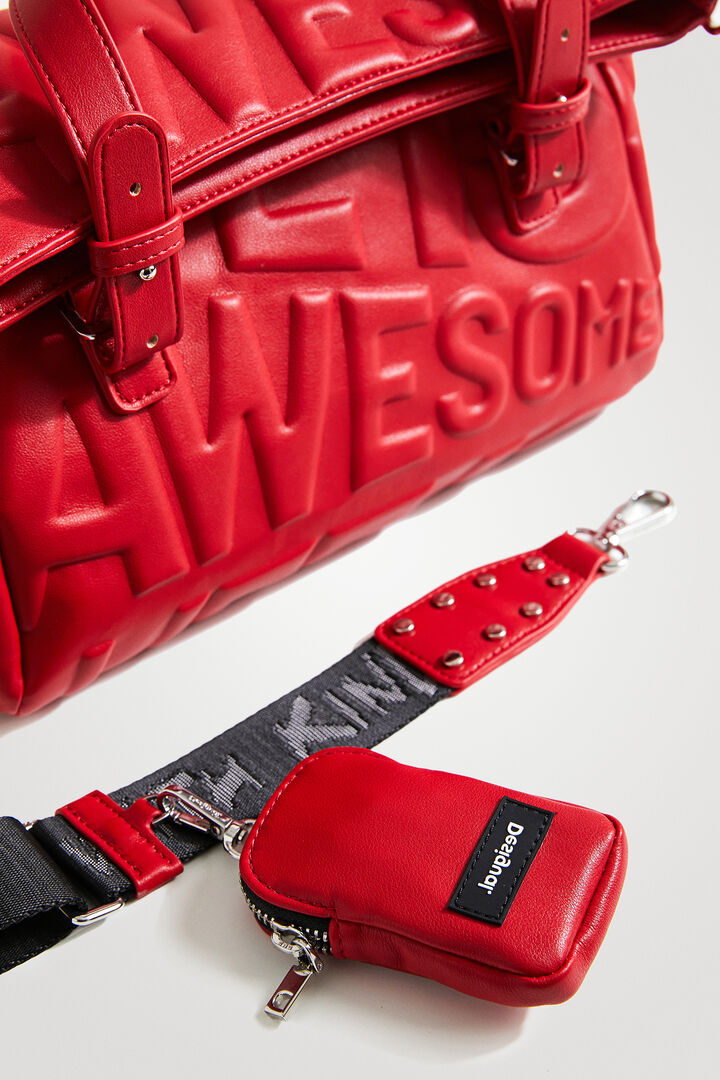 "Life is awesome" bag | Desigual