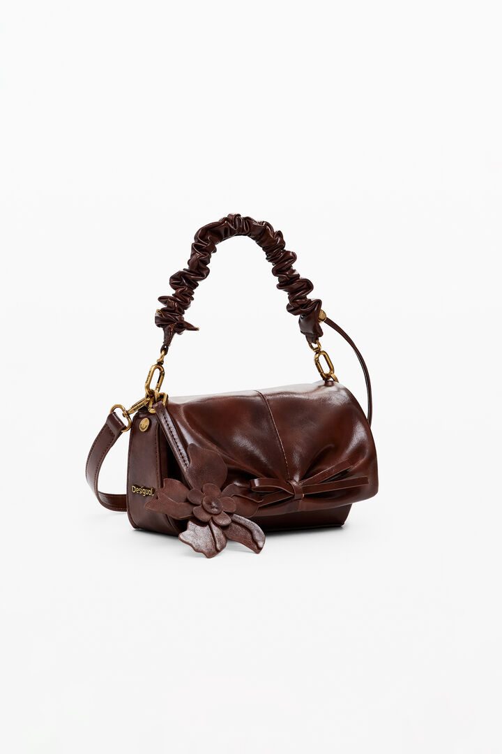 Petit sac brillant fleur | Desigual