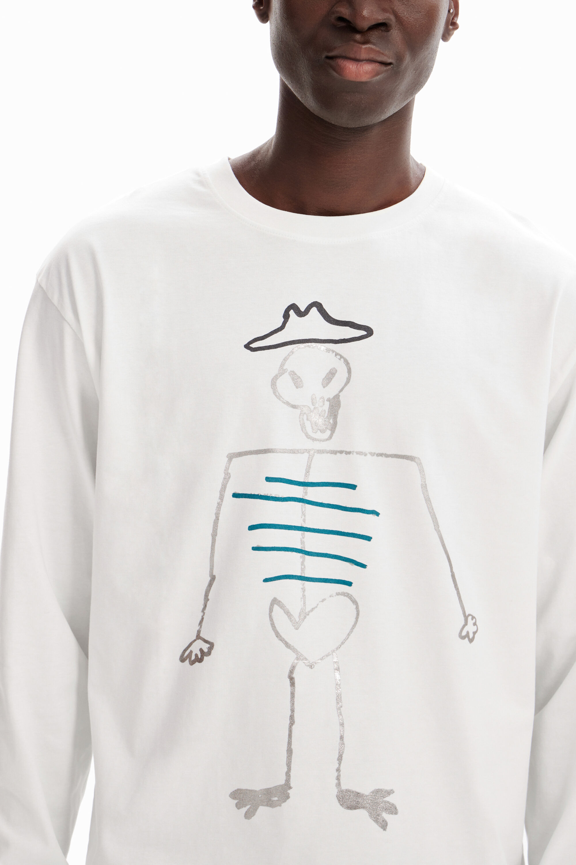negro DESIGUAL Sport-Kollektion Shirt *TS_L T-S OVERSIZE G negro DESIGUAL Sport-Kollektion Shirt *TS_L T-S OVERSIZE G
