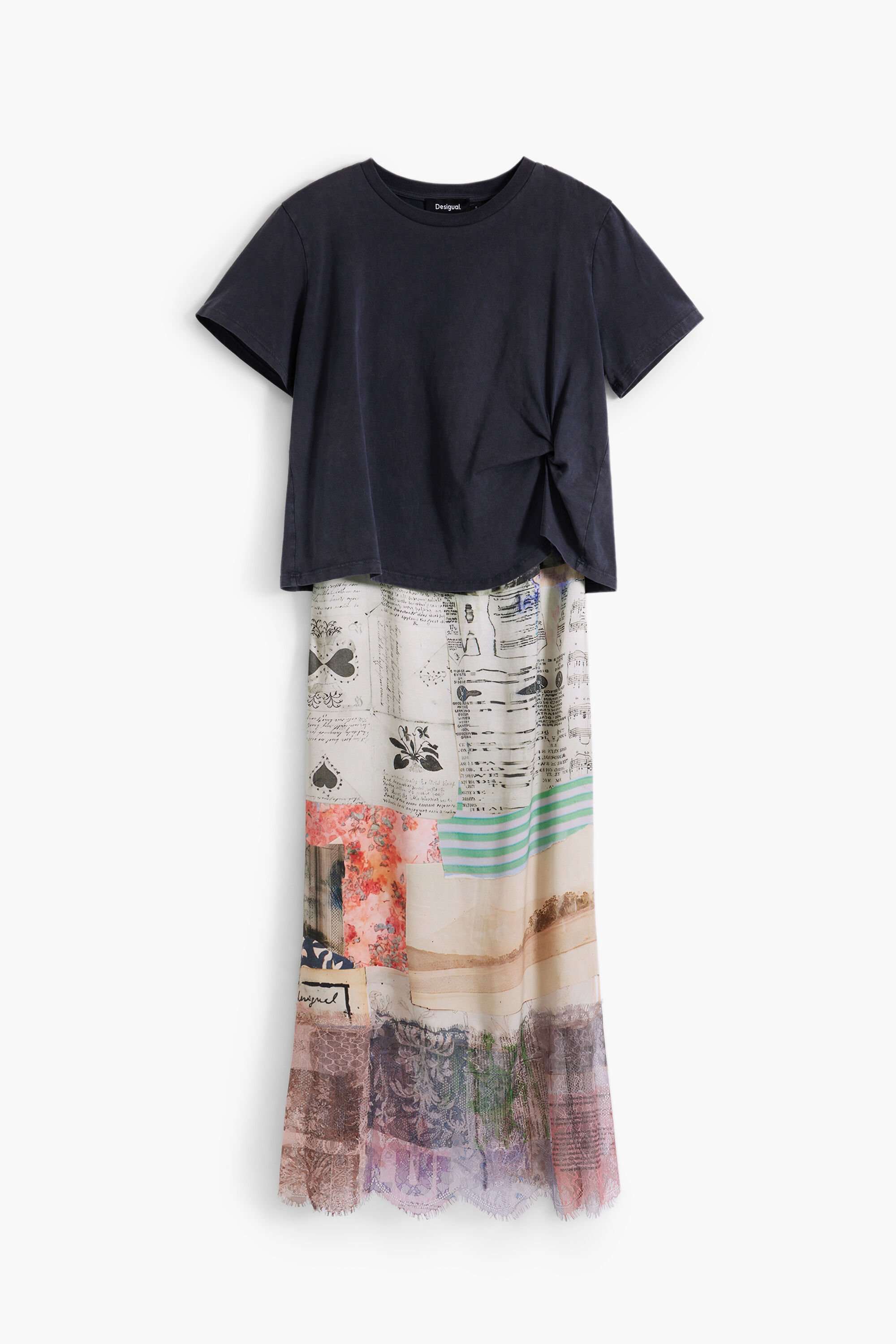 Collage Dress 2 in 1 Women's I Desigual.com