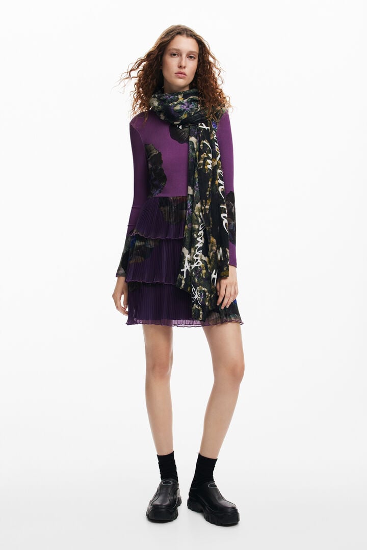 Foulard flores M. Christian Lacroix | Desigual
