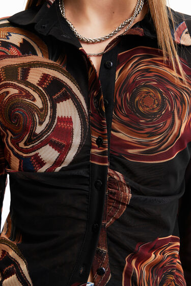 Samarreta tul frunzits M. Christian Lacroix | Desigual