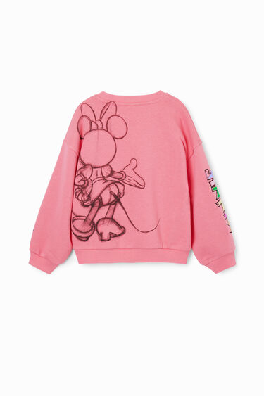 Šljokičasti pulover Minnie Mouse | Desigual