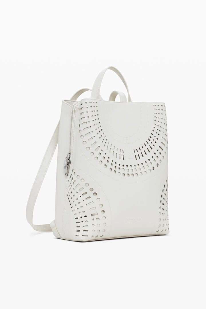 Medium perforated backpack | Desigual