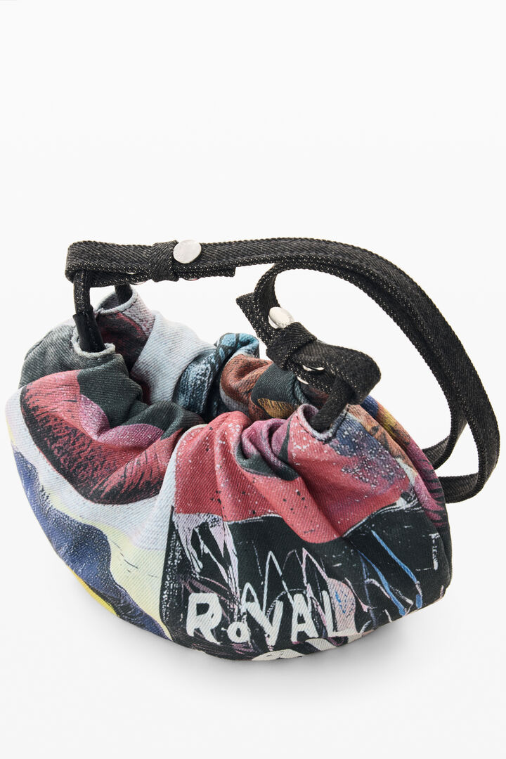 Large Printed Crossbody Wallet