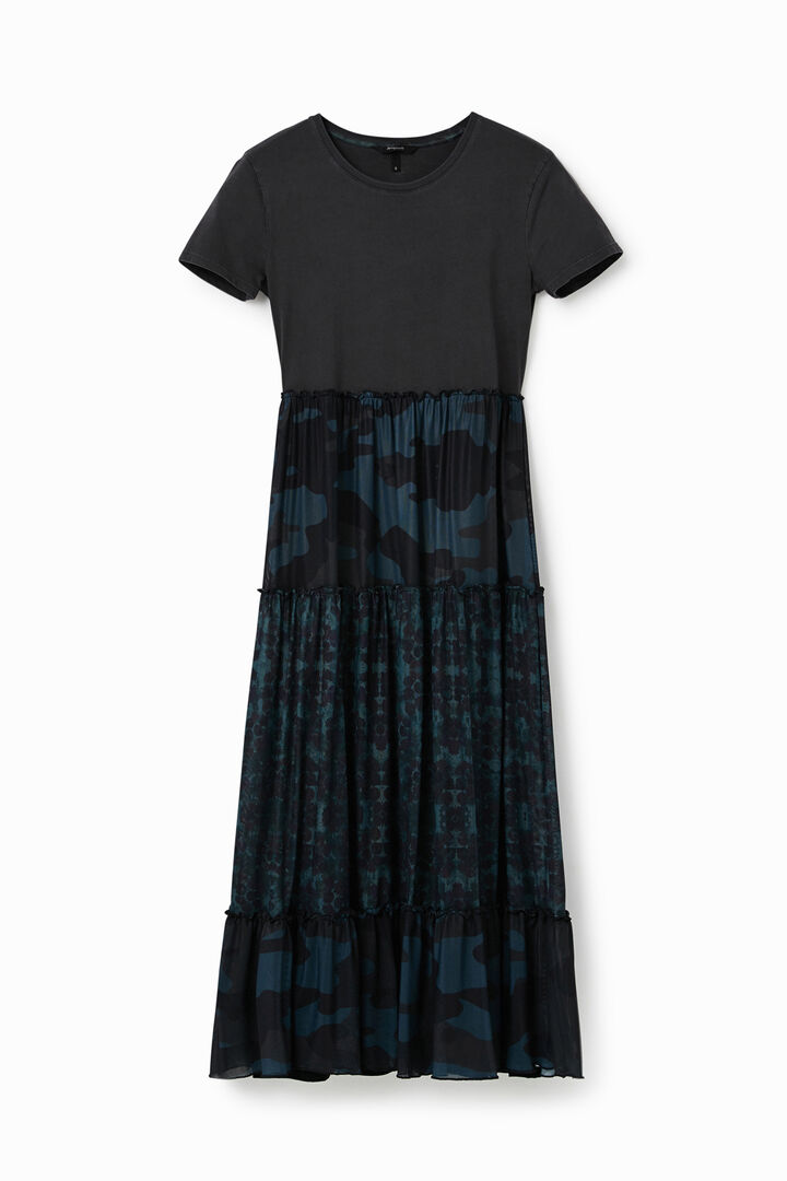 Robe midi volants | Desigual