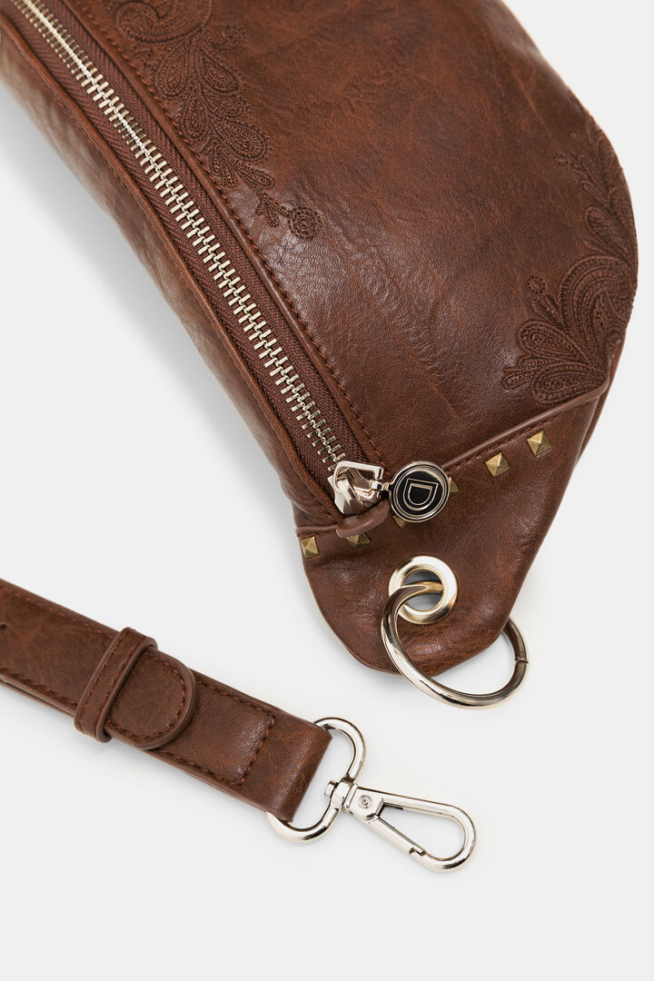 Synthetic leather sling bag | Desigual