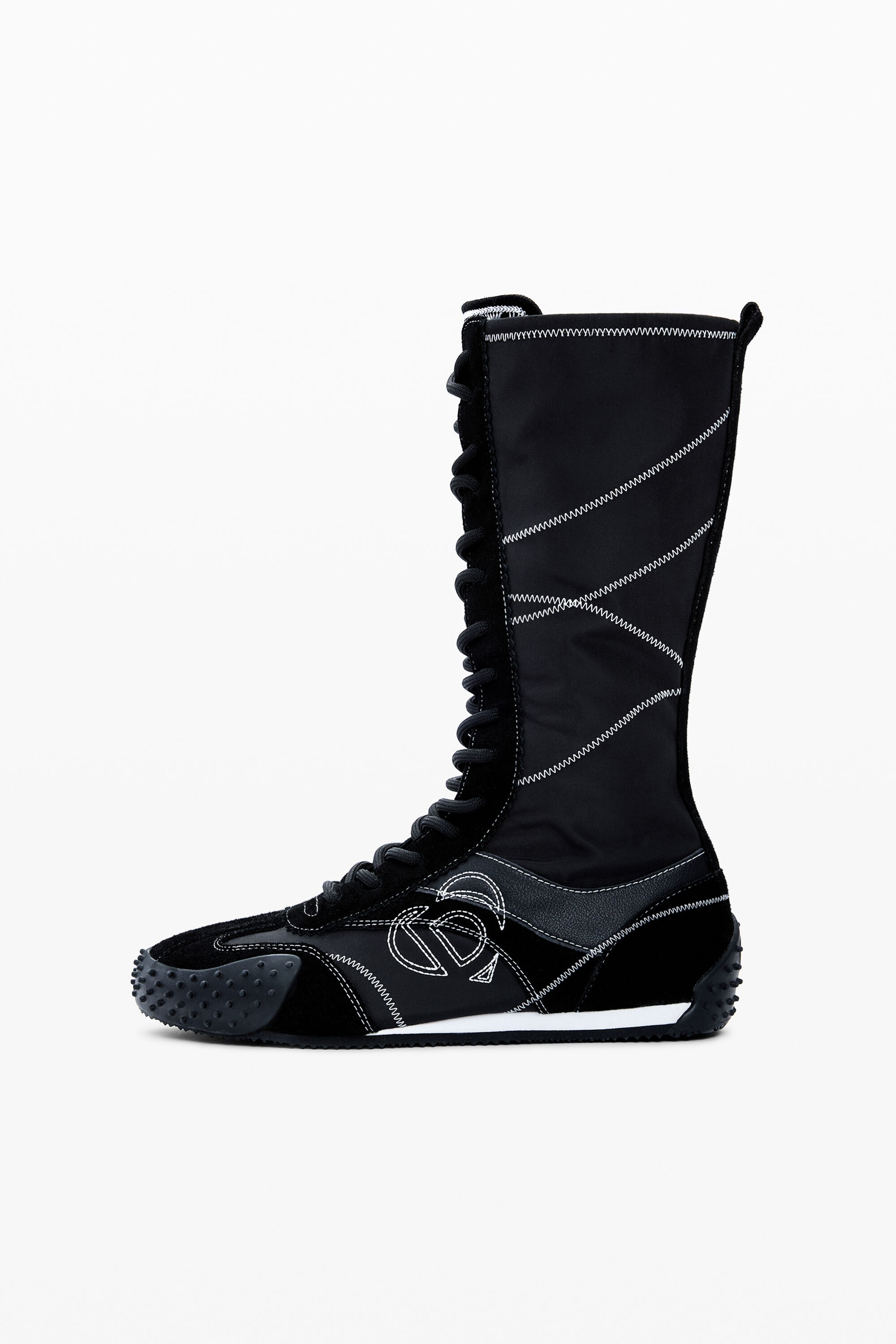 Bota sneaker logo - BLACK - 40