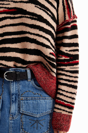 Jersey oversize zebra | Desigual
