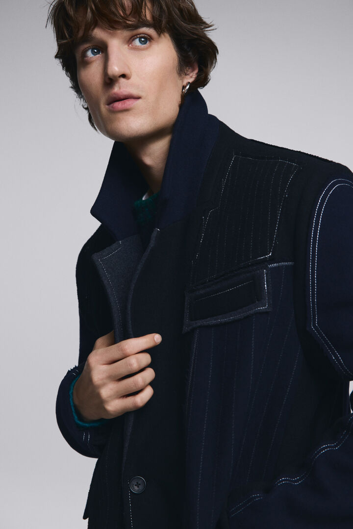 Abric llarg de ratlles | Desigual