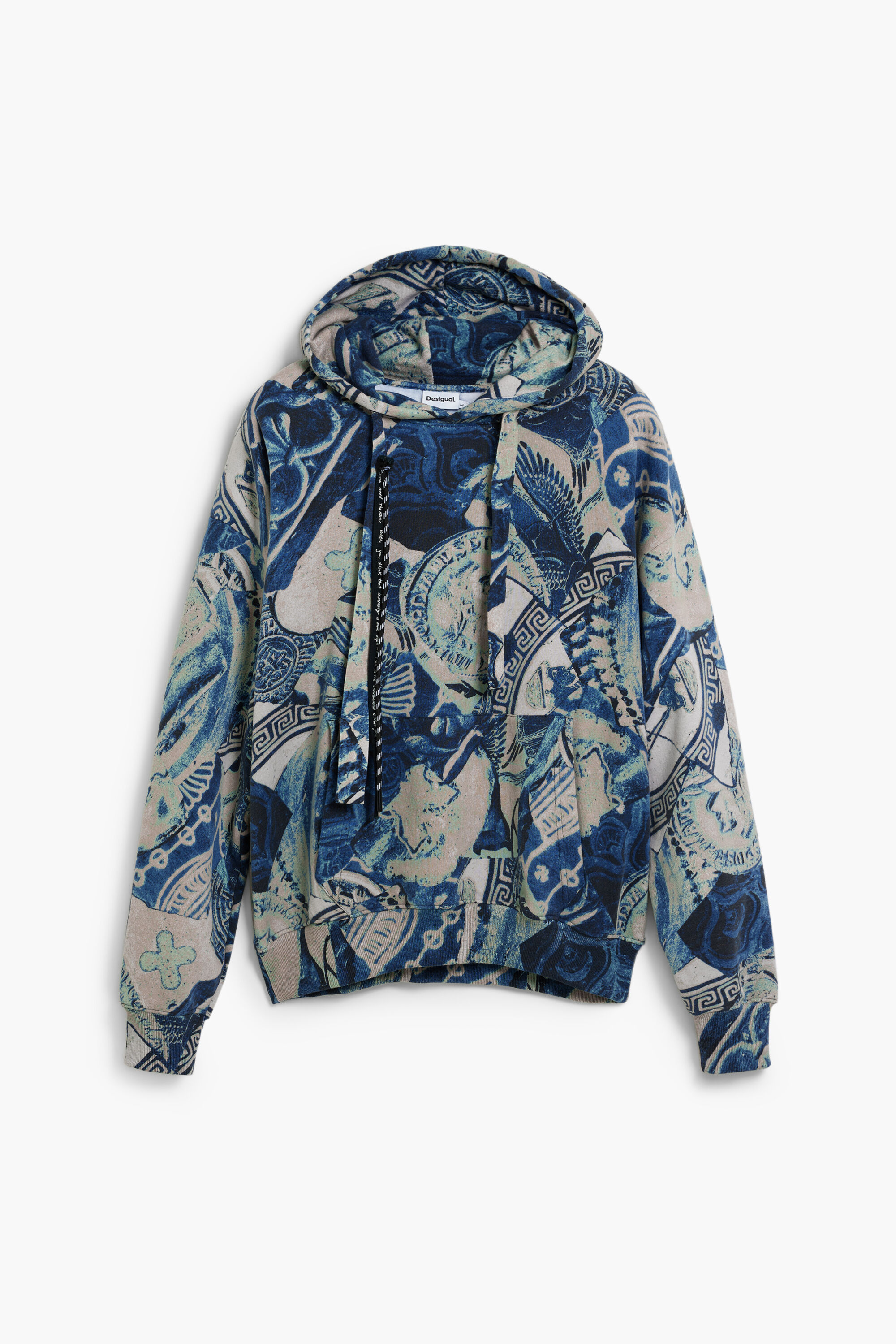 Sudadera mosaico - BLUE - L