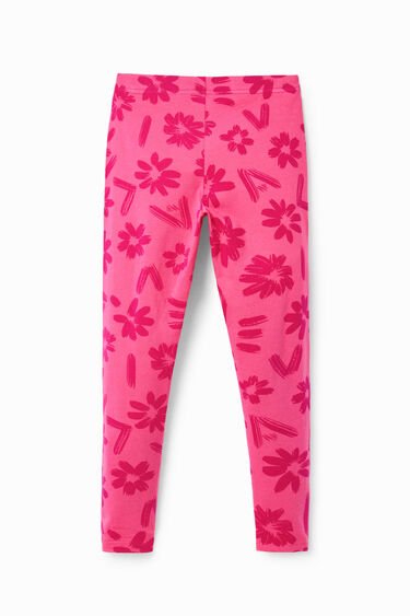 Leggings largos flores | Desigual
