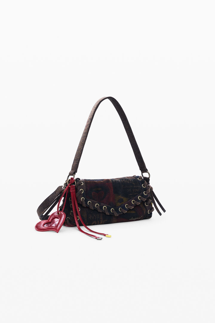 Middelgrote tas graffiti lippen