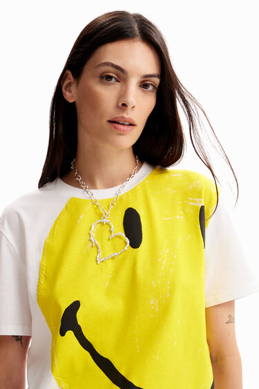Samarreta oversize Smiley® | Desigual