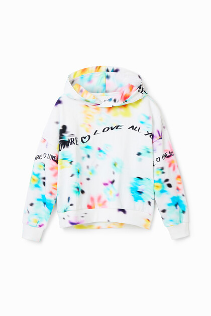 Oversize out-of-focus sweatshirt