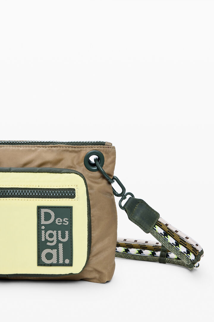 Mochila voyager nylon bicolor | Desigual