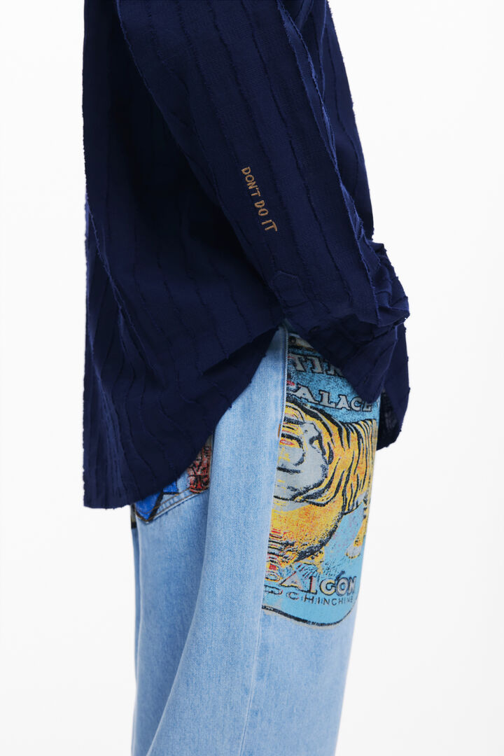 Textured shirt | Desigual