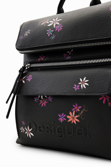 Mochila pequeña flores | Desigual