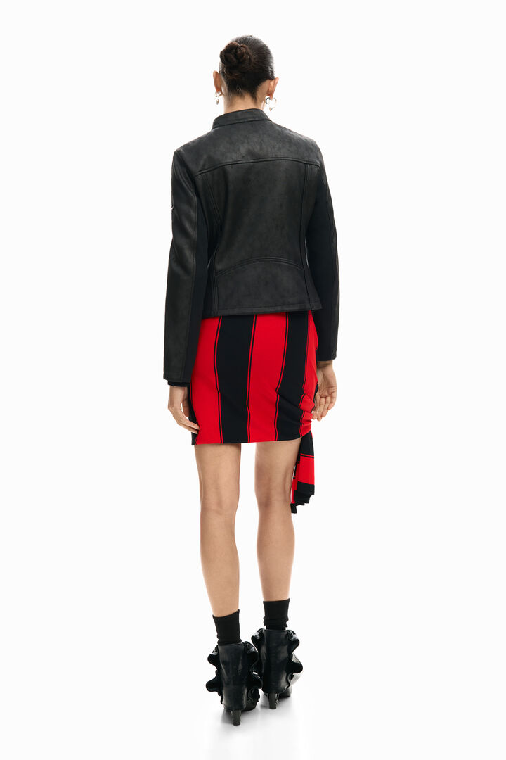 Faux leather jacket | Desigual