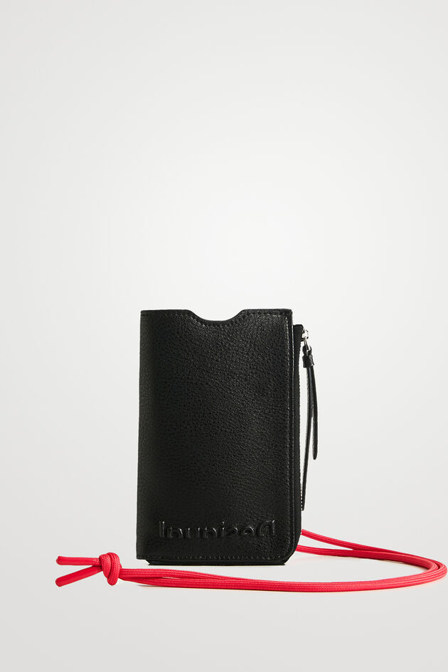 Small logo phone pouch