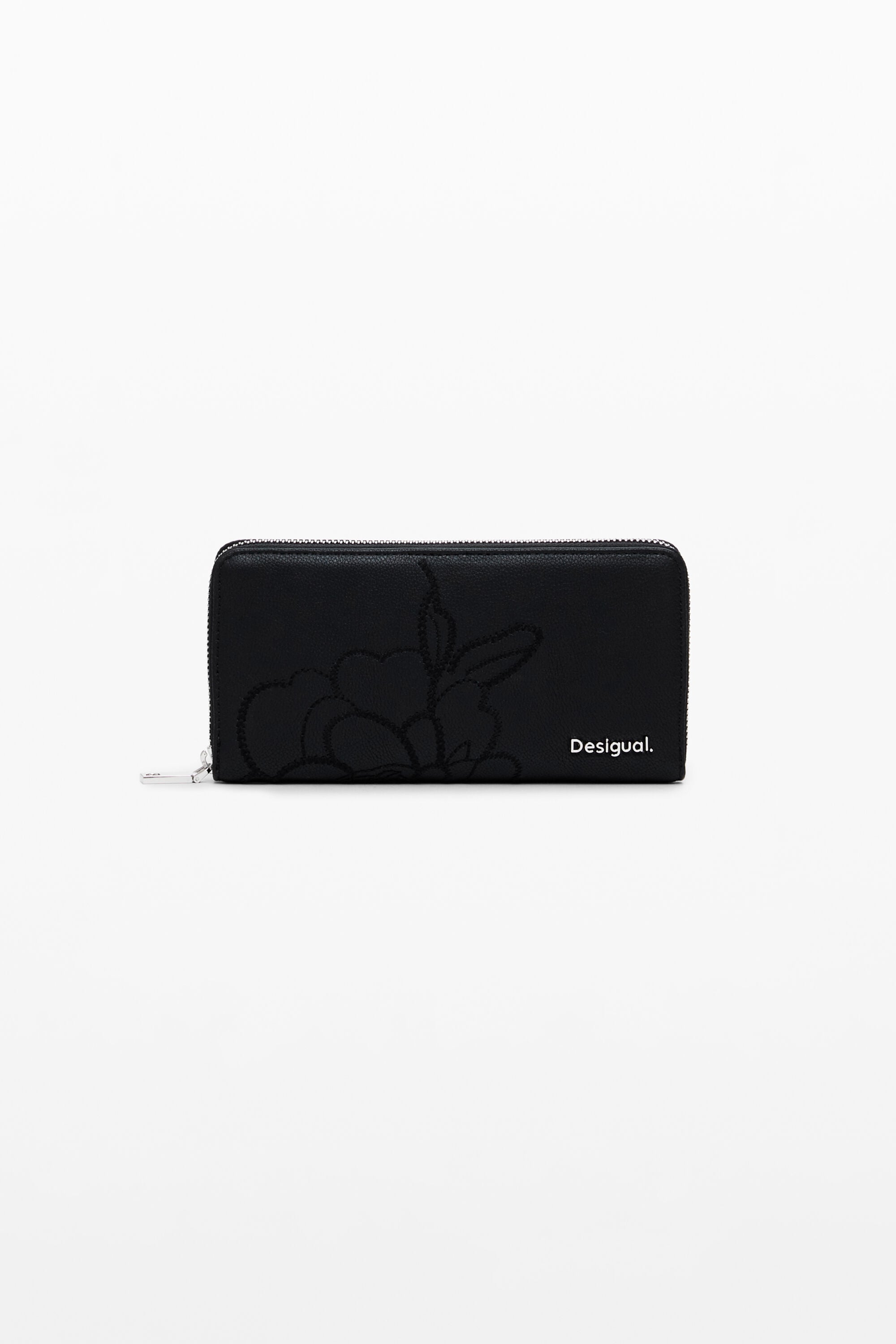Monedero efecto piel - BLACK - U