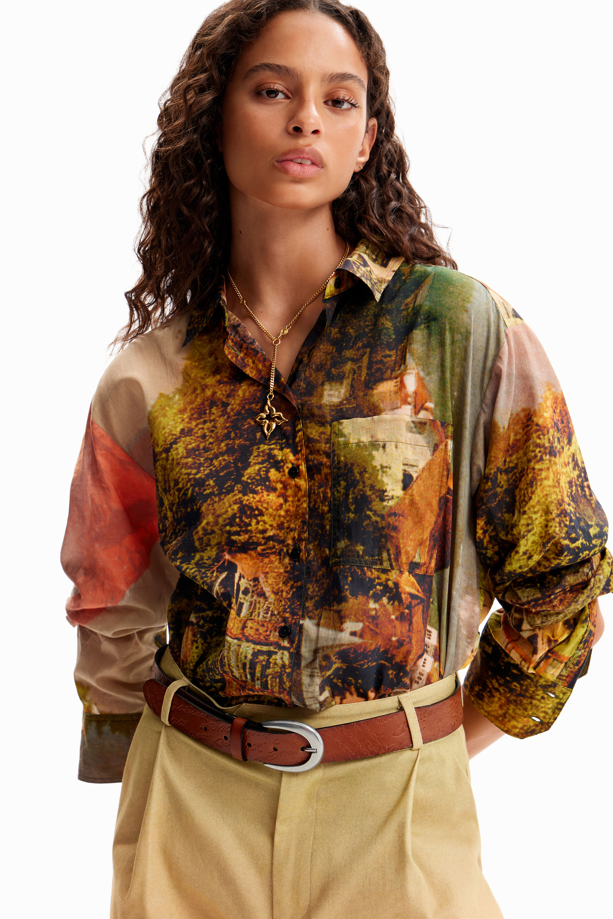 Desigual M. Christian Lacroix landscape shirt