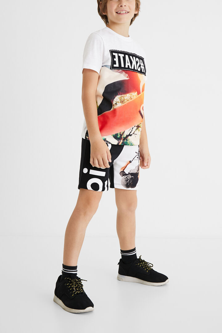 Camiseta skate 100% algodón | Desigual