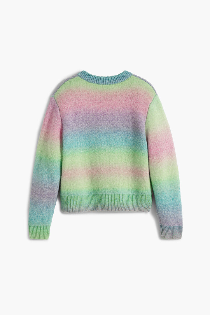 Sweter tęczowy kot | Desigual