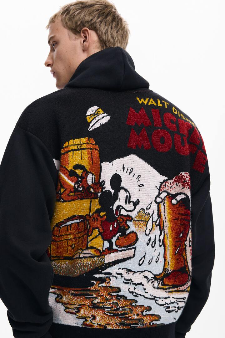 Mickey Mouse™ zip-up sweatshirt | Desigual