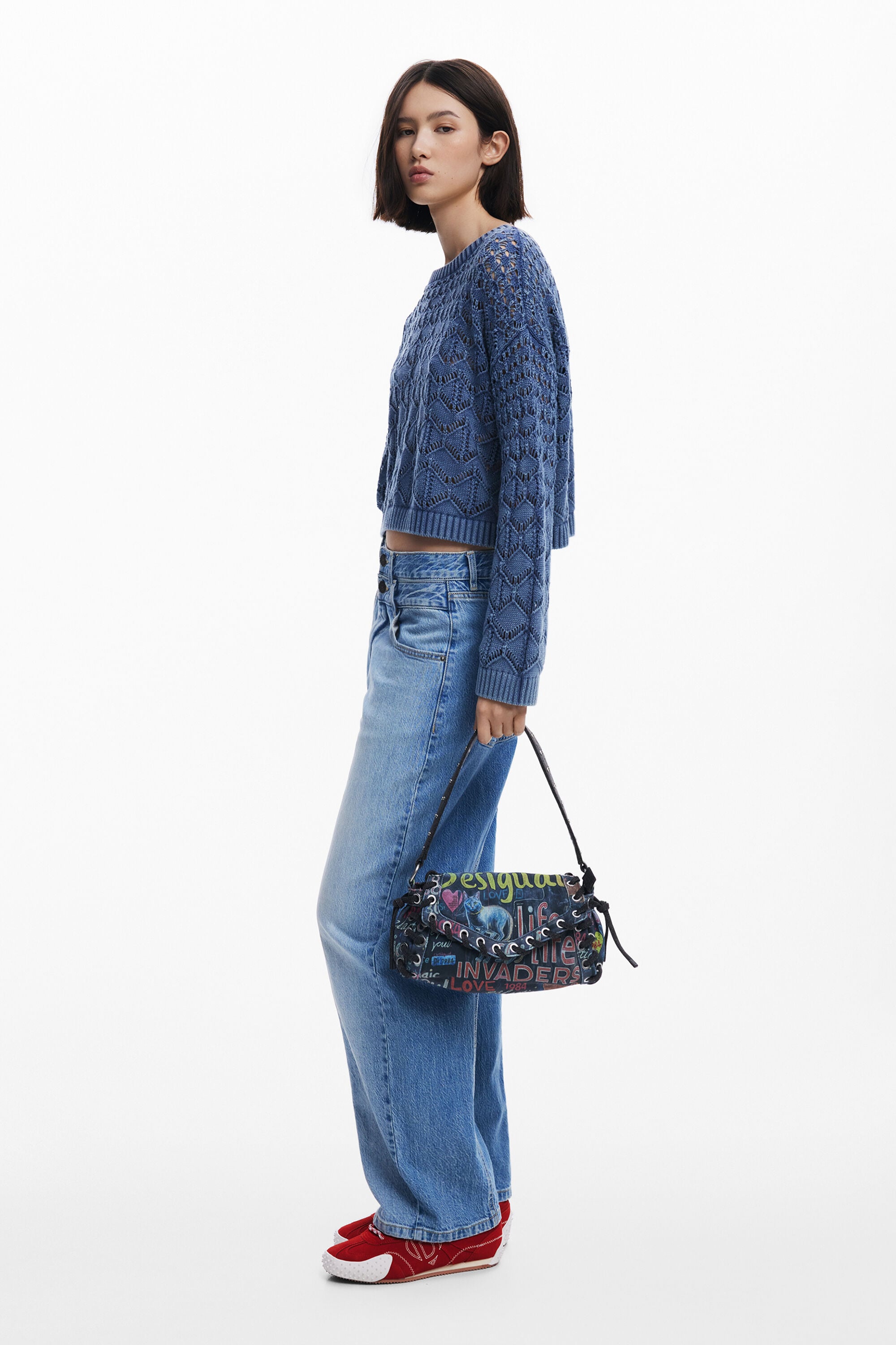 Medium graffiti bag for woman I Desigual.com