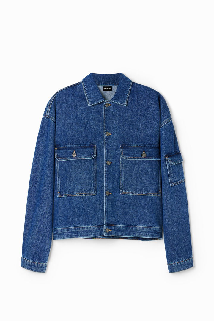 Denim jacket with pockets | Desigual