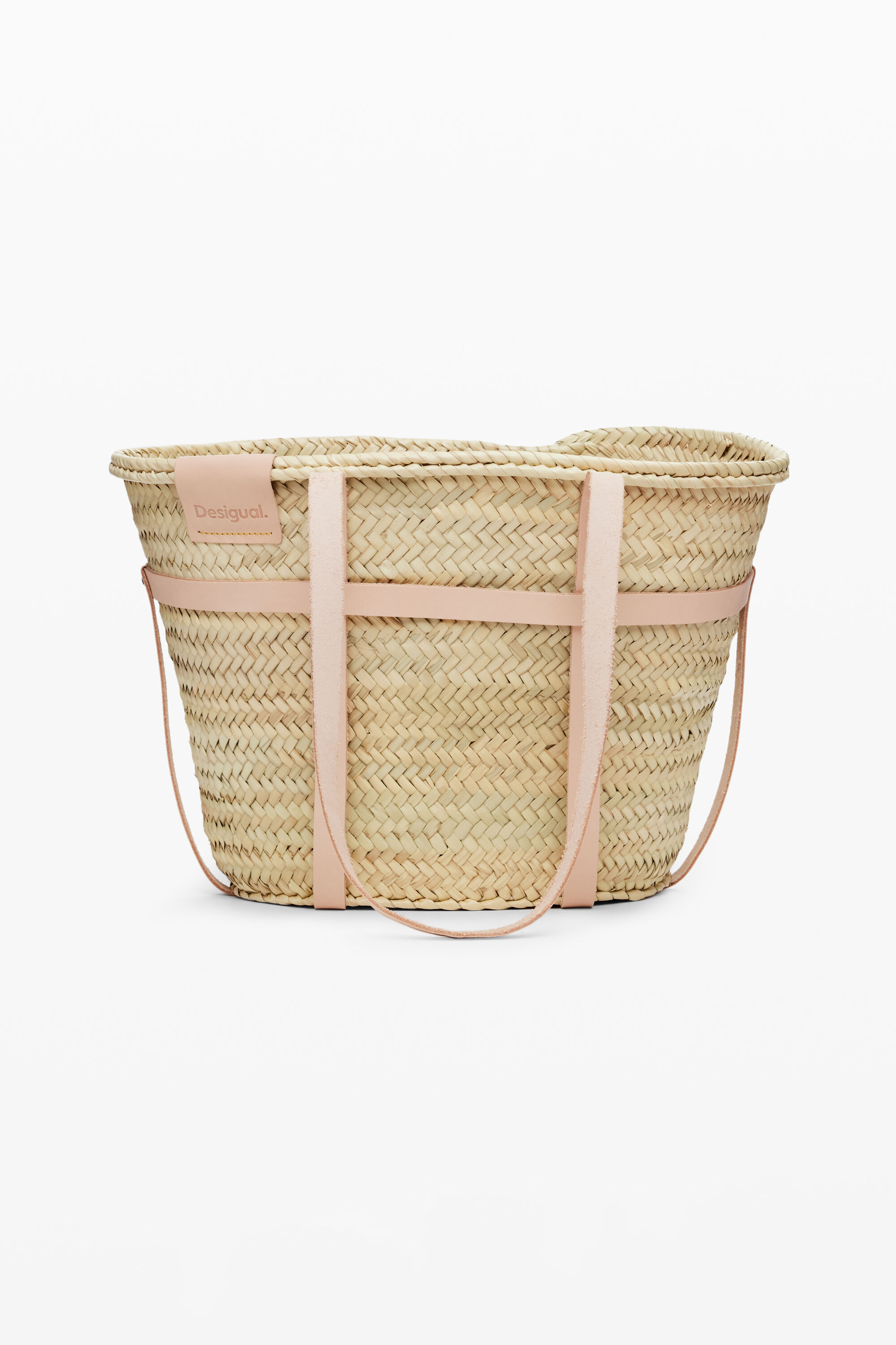 Panier osier L cuir pour femme I Desigual