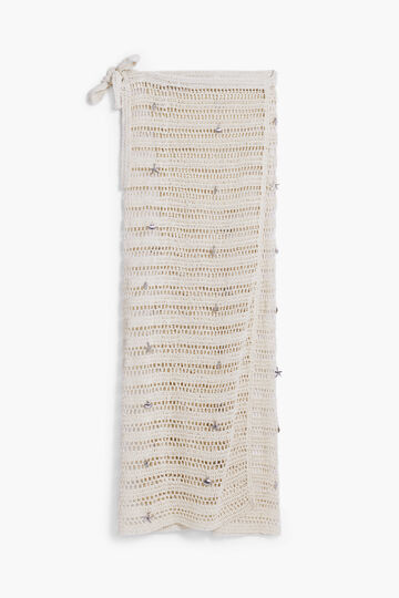 Vestido pareo calado apliques | Desigual