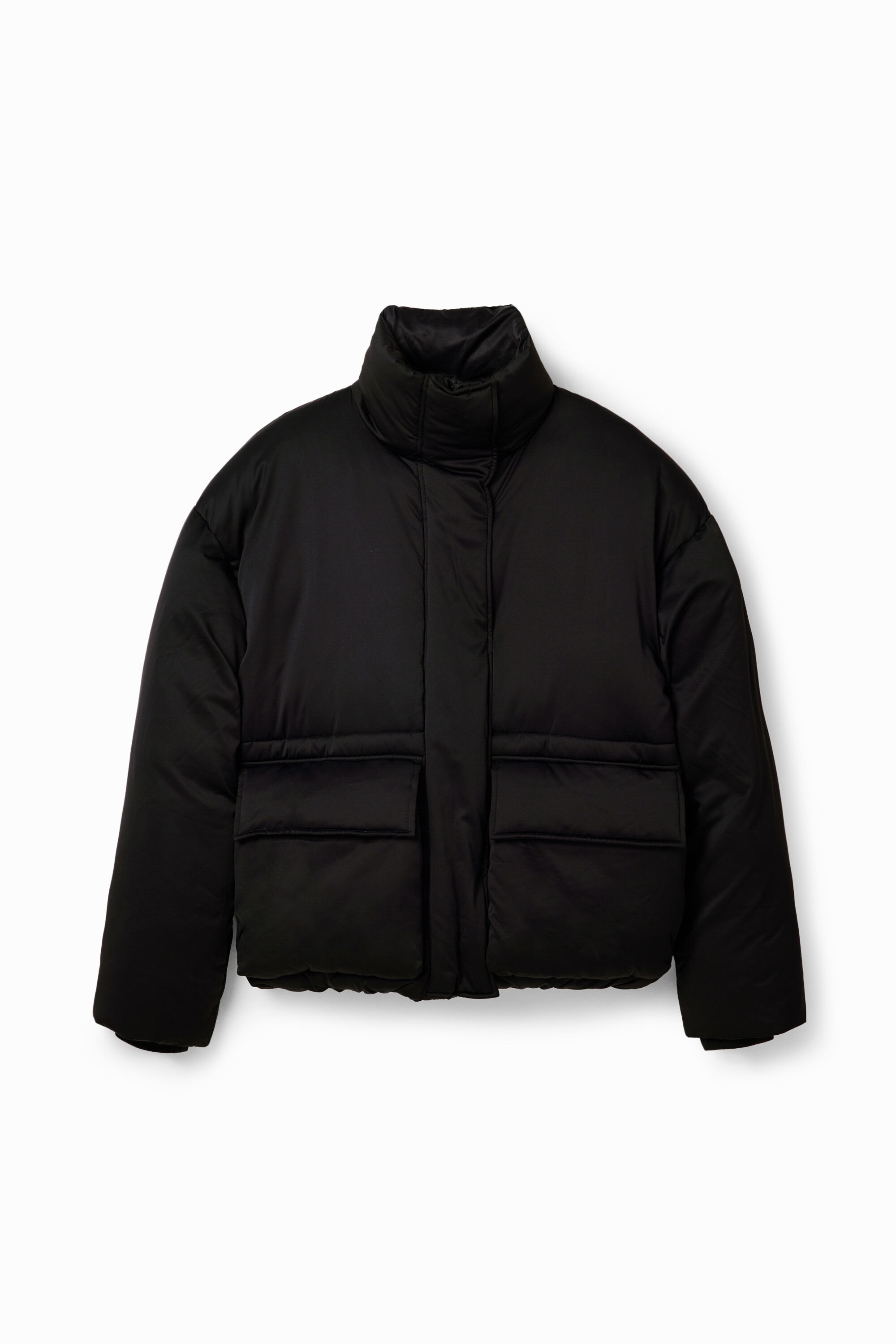Maria Escote oversize padded jacket - BLACK - L