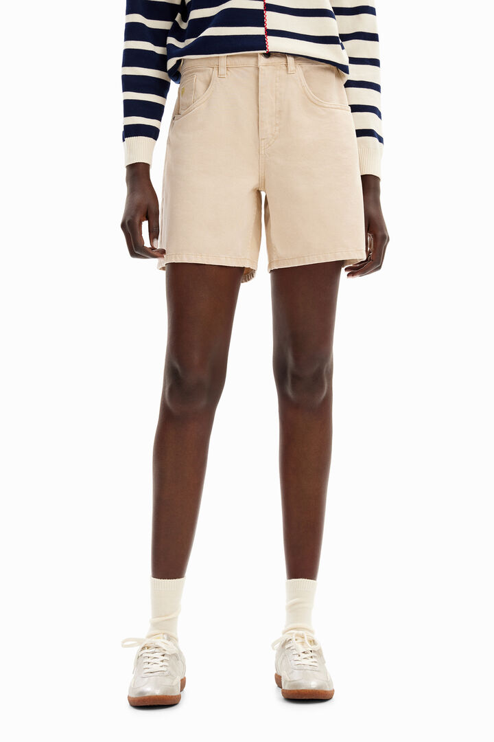 Short jean uni | Desigual