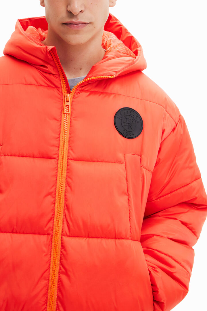 Long puffer coat | Desigual