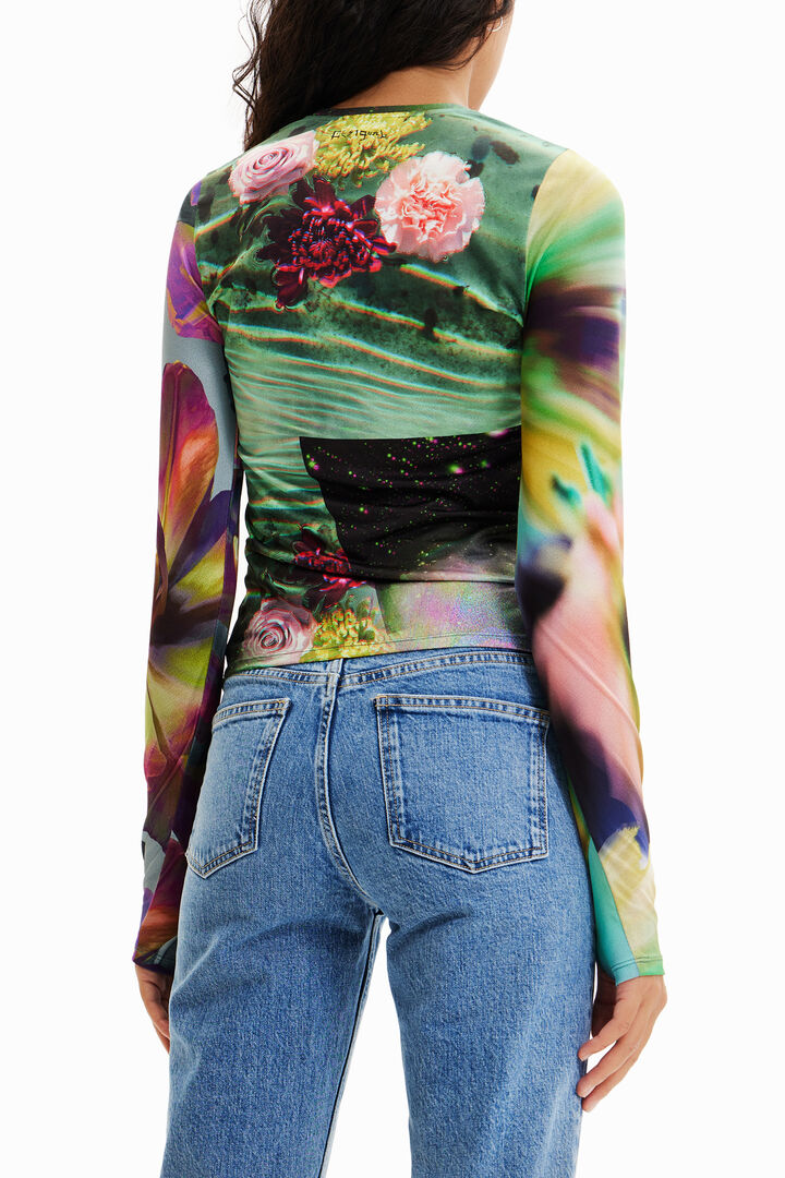 T-shirt buste fantaisie | Desigual